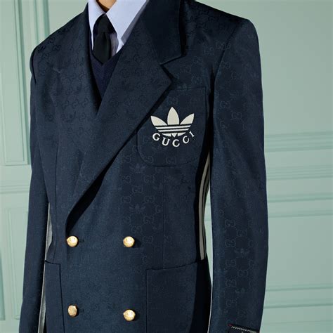 gucci x adidas jacket|Gucci Adidas suit.